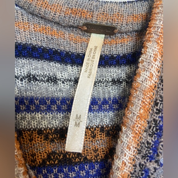 Free People EUC Fair Isle Tank Sweater Dress M - Picture 6 of 7